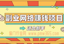 网络小白如何在网上选择副业项目