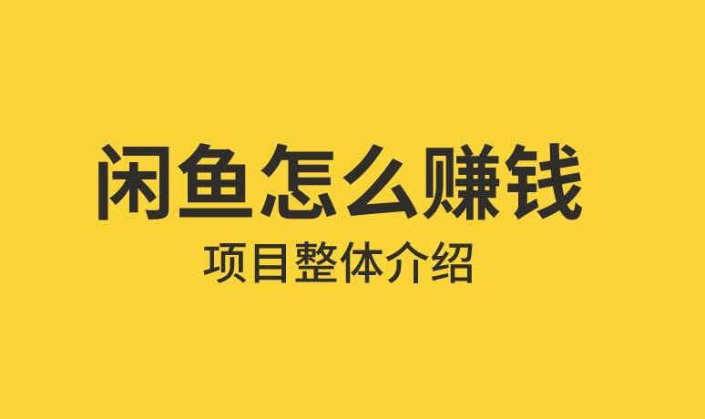 闲鱼日赚1000元搬运赚钱项目-偏门行业网