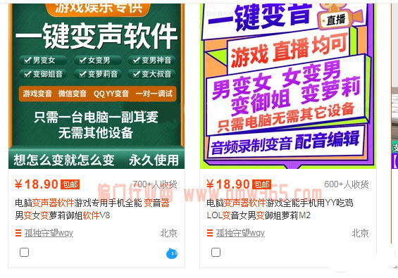 做变声器软件，零门槛人人可操作项目-偏门行业网