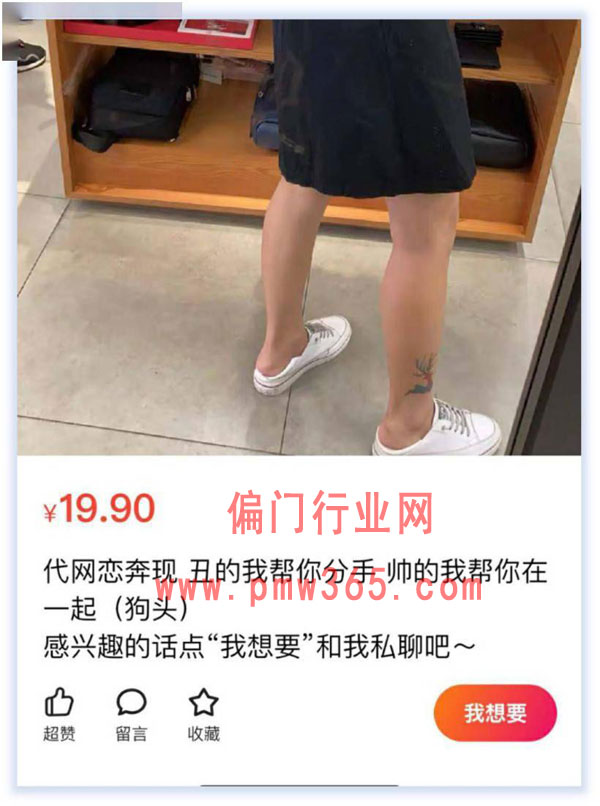 偏门健哥发现一个捞金新项目，网络奔现师 -偏门行业网