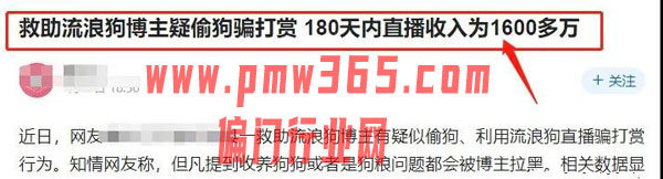 流浪狗爱心偏门项目，半个月30000+，只做揭秘！-偏门行业网