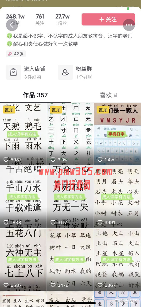 教成人识字，教育领域的蓝海项目-偏门行业网